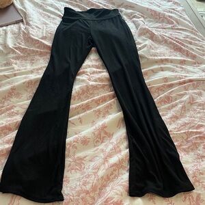 Black Flared leggings